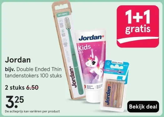 Aanbieding: Jordan