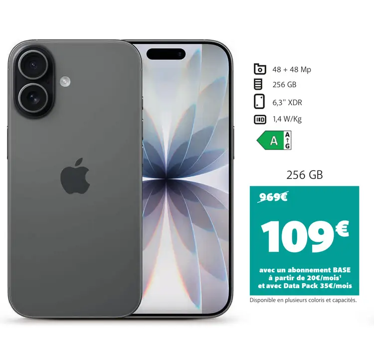 Offre: iPhone