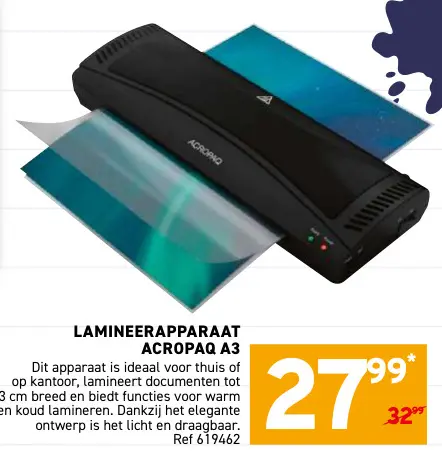 Promotie: Lamineerapparaat