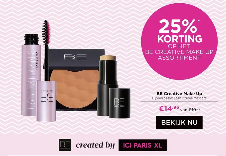 Aanbieding: BE Creative Make Up