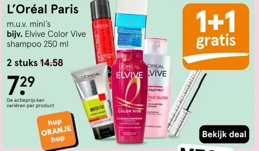 Aanbieding: Elvive Color Vive shampoo