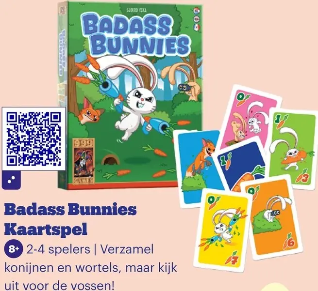Aanbieding: Badass Bunnies Kaartspel