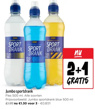 Aanbieding: Jumbo sportdrank