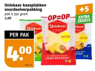 Aanbieding: Uniekaas kaasplakken voordeelverpakking
