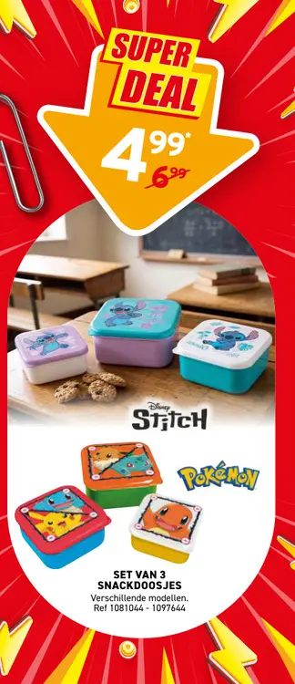 Promotie: Snackdoosjes