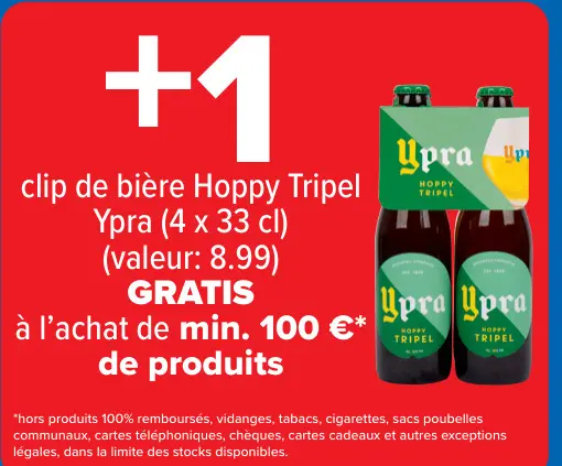 Offre: clip de bière Hoppy Tripel