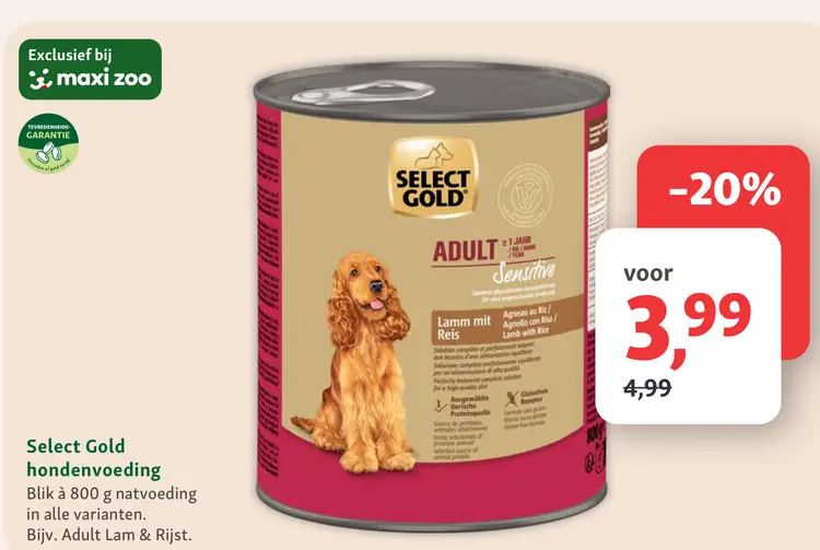 Aanbieding: Hondenvoeding