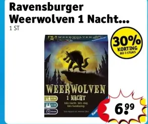 Aanbieding: Weerwolven 1 Nacht