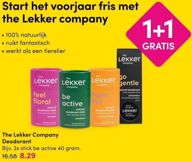 Aanbieding: Deodorant