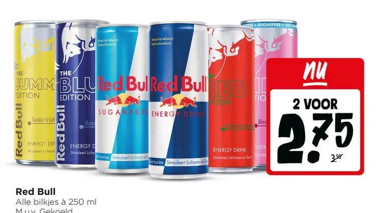 Aanbieding: Red Bull