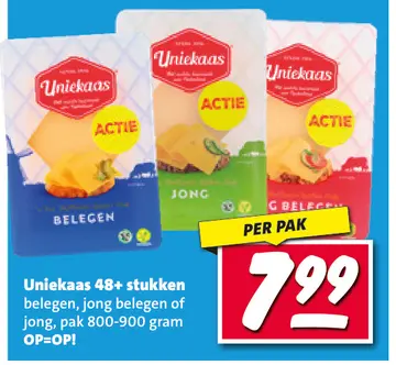 Aanbieding: Uniekaas 48+ stukken