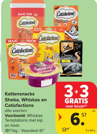 Promotie: Kattensnacks