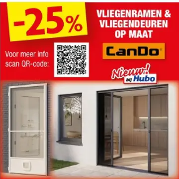 Aanbieding: Vliegenramen & Vliegendeuren op maat