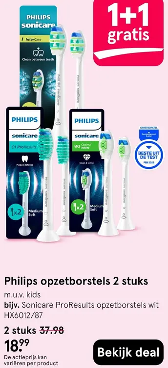 Aanbieding: Opzetborstels