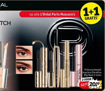 Aanbieding: mascara Paradise Big Deal