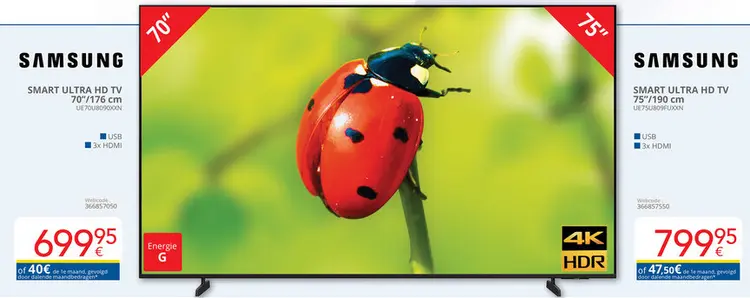 Promotie: Smart ultra hd tv