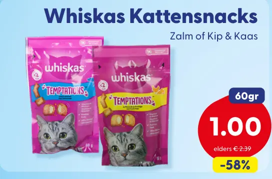 Aanbieding: Kattensnacks