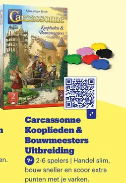 Aanbieding: Carcassonne Kooplieden & Bouwmeesters Uitbrei