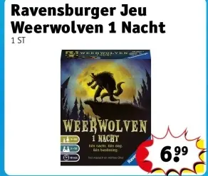 Offre: Jeux Weerwolven 1 Nacht