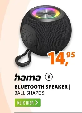 Aanbieding: Bluetooth speaker | ball shape 5