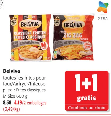 Offre: Frites classiques
