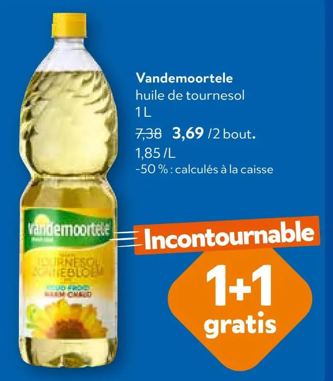Offre: Huile de tournesol