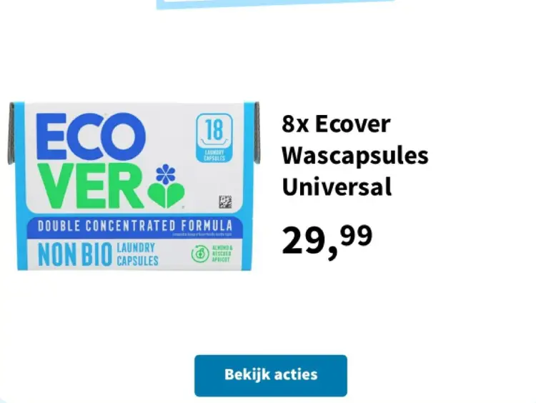 Aanbieding: Wascapsules Universal