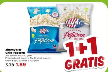 Aanbieding: Jimmy's of Chio Popcorn
