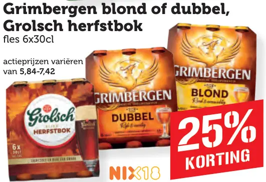 Aanbieding: Blond of dubbel, herfstbok