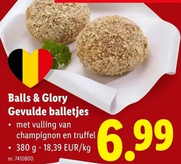 Promotie: Balls & Glory Gevulde balletjes