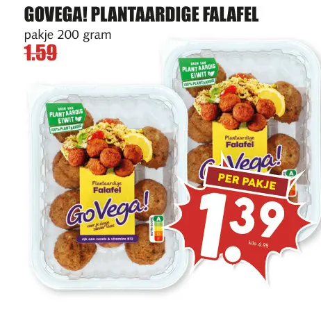 Aanbieding: Plantaardige falafel