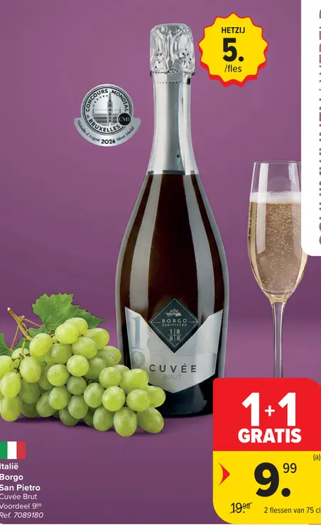 Promotie: Cuvée Brut