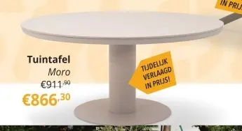 Promotie: Tuintafel