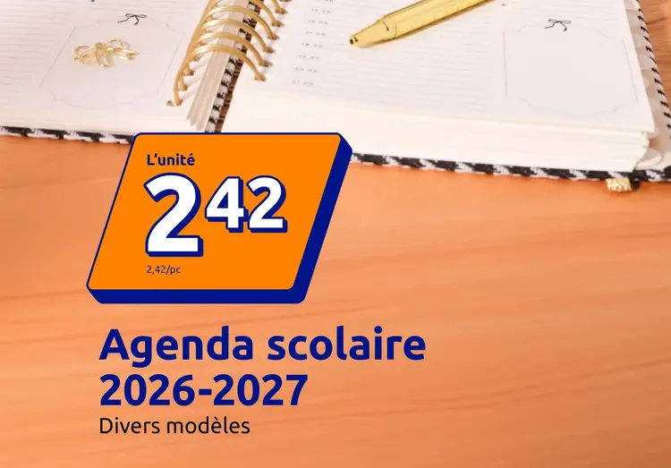 Offre: Agenda scolaire