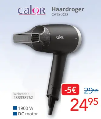 Aanbieding: Haardroger