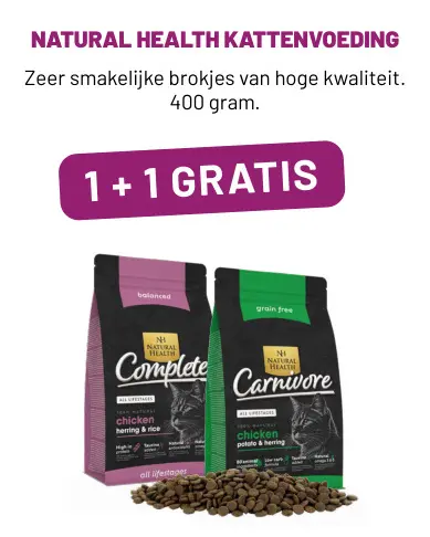 Aanbieding: Natural health kattenvoeding