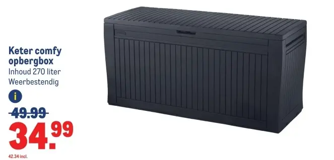 Aanbieding: comfy opbergbox