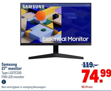 Aanbieding: Samsung monitor