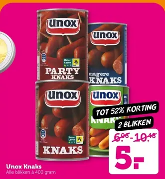Aanbieding: Unox Knaks