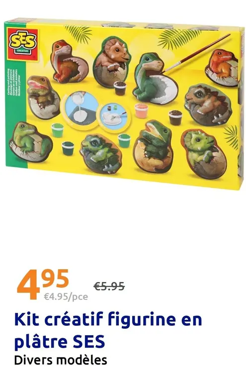 Offre: SES Kit créatif figurine en plâtre