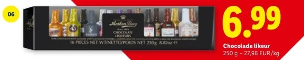 Aanbieding: Chocolade likeur