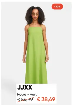 Offre: Robe vert - JJXX