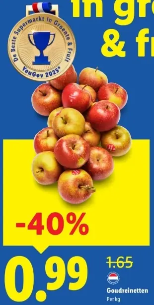 Aanbieding: Goudreinetten