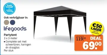 Aanbieding: Partytent