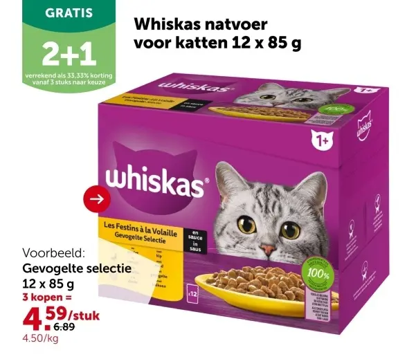 Aanbieding: Natvoer voor katten