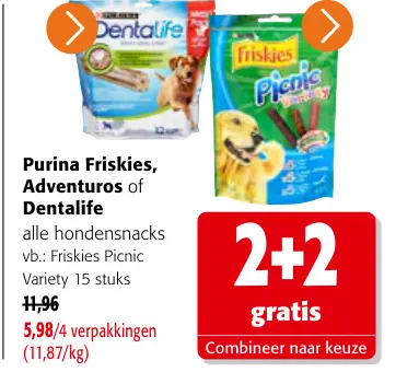 Promotie: Hondensnacks