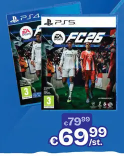 Promotie: PS5 EA Sports FC 26 Standard Edition NL/FR