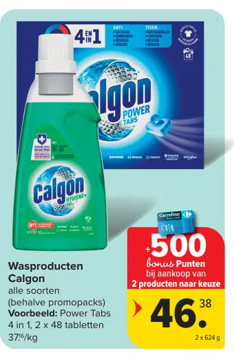 Aanbieding: Wasproducten Calgon