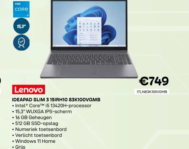 Promotie: Laptop