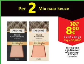 Aanbieding: Terrine van eendenlever of ganslever